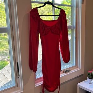 Red shein dress (NEVER WORN)